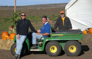 Vicky Thomas, Paul McGagh, Mike Delaney of Glencoe Farm & Kennels in Bismarck, North Dakota