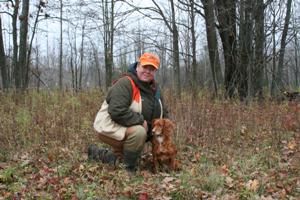 Ambre, one of our dogs at Glencoe Farm & kennels